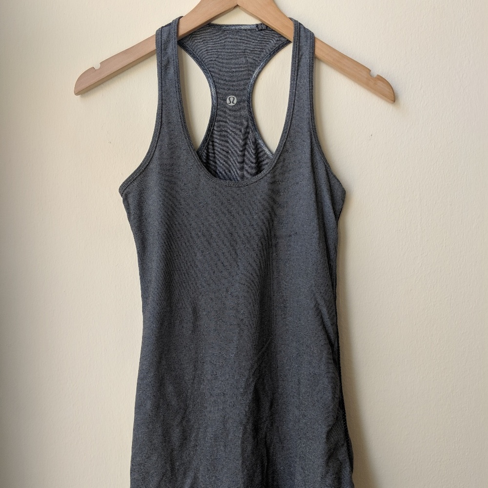Lululemon tank top striped XS